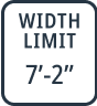 tt restriction physical width US