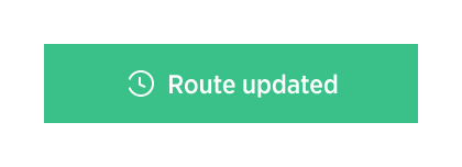 Route updated notyfication