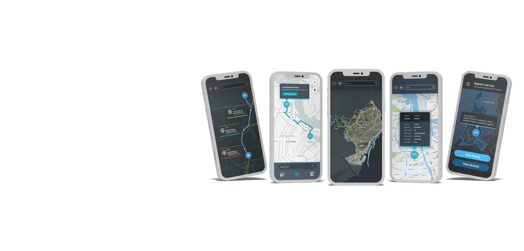 Smartphones with TomTom maps
