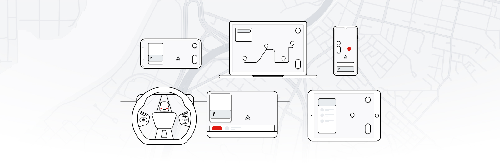 SDKs products wireframes
