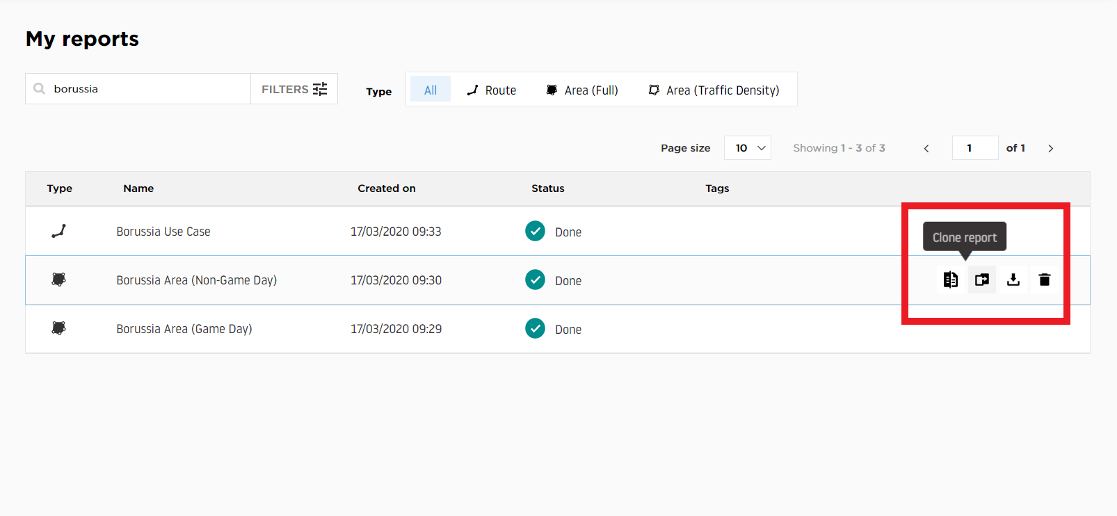 Cloning an existing report