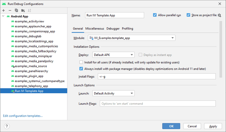 Android Studio package manager