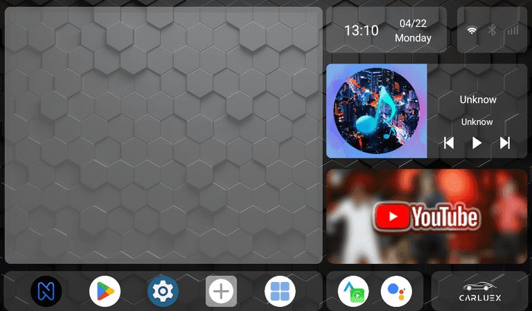 carluex homescreen