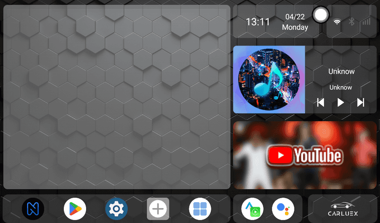 carluex homescreen