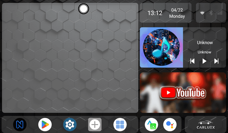 carluex homescreen