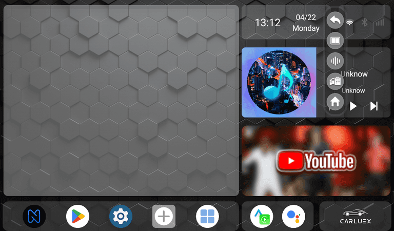 carluex homescreen