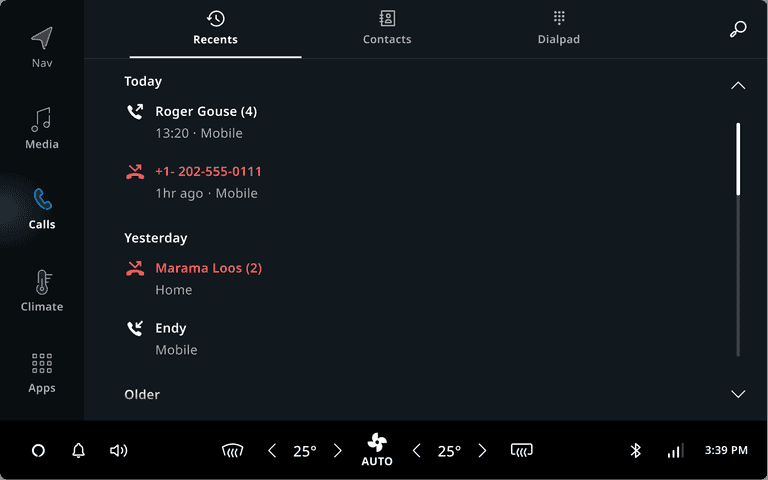 recents