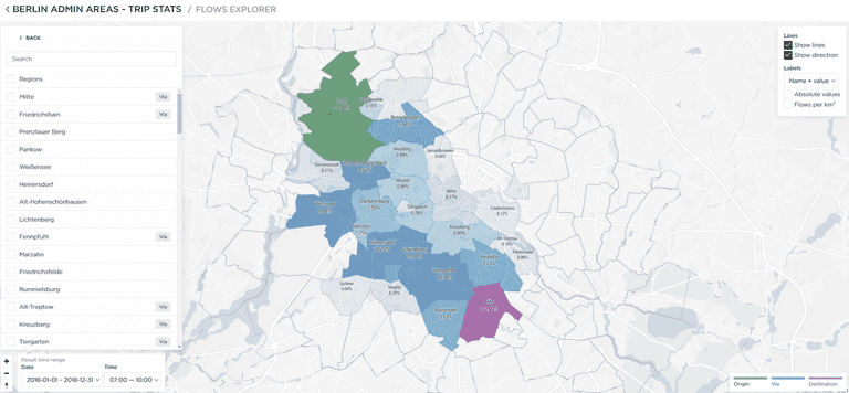 interactive map