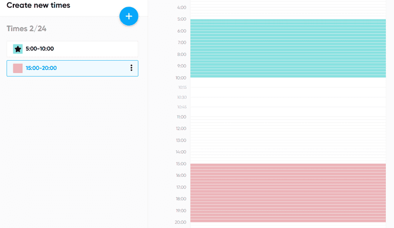 adding time sets