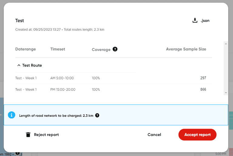 approving report summary
