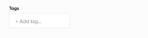 tags
