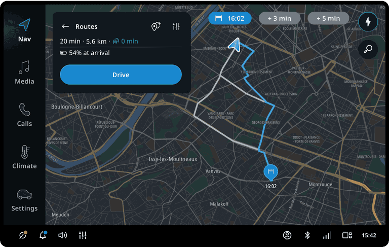 Route preview