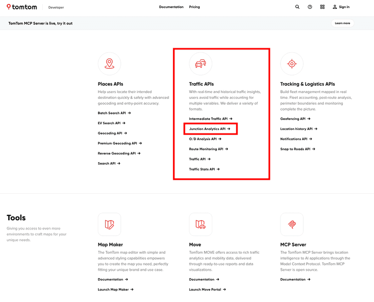 api documentation