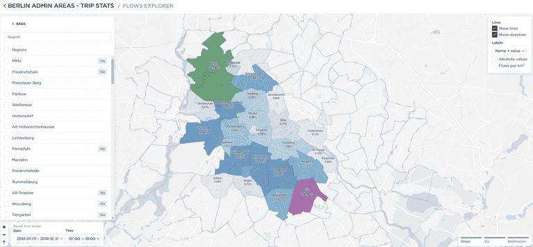 interactive map