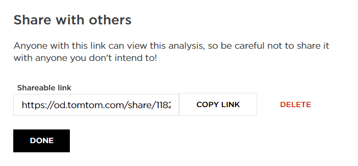 shared link