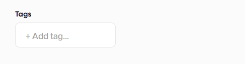tags