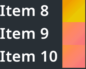 A TtListTableLayout example