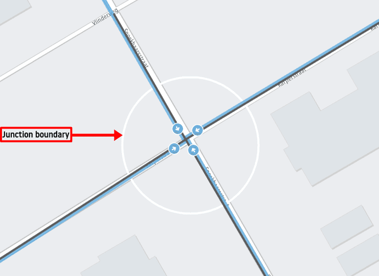 junction boundary