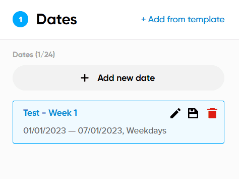 edit save date range