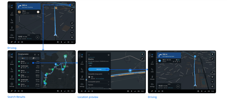 Adding charging station using Charging finder