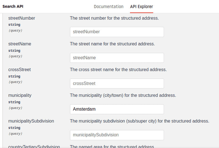 Use structured search