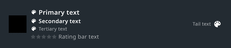 A TtInformationControl with all sections displayed