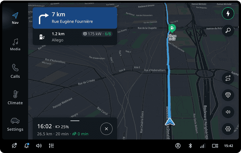 Horizon event – charging stations