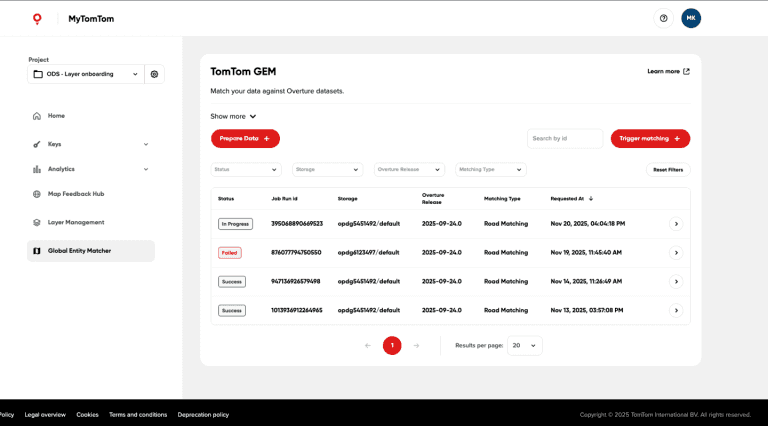 Job Status Dashboard