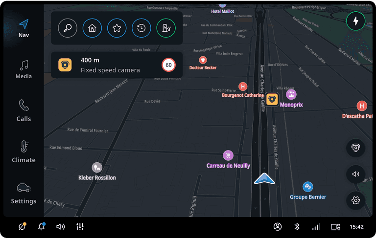Driving without a route – Horizon event