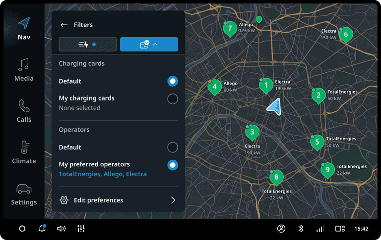 Payment Preferences Filter