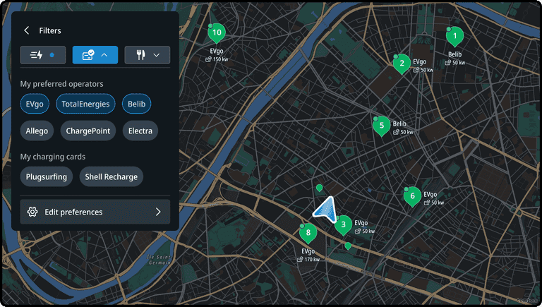 Payment Preferences Filter