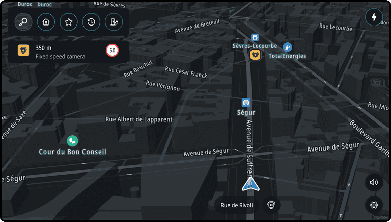 Driving without a route