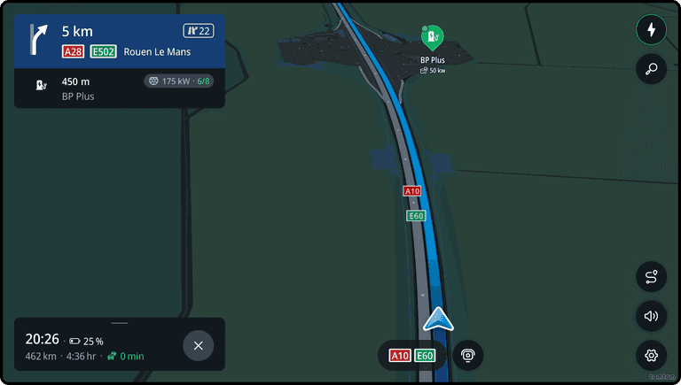 Horizon event – charging stations
