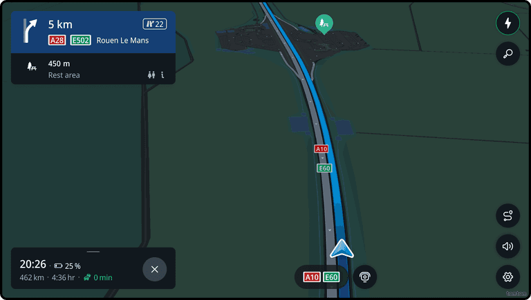 Horizon event – rest area