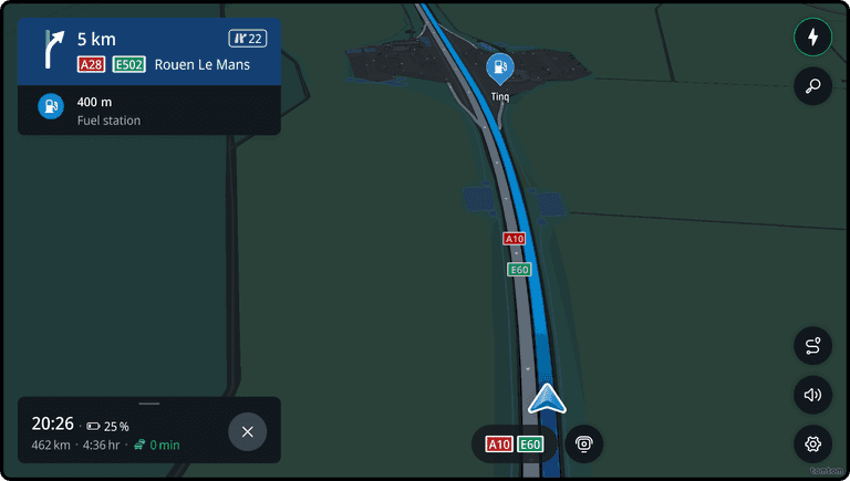 Horizon event – petrol stations