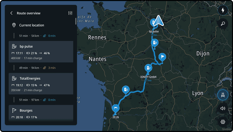 Interact while driving