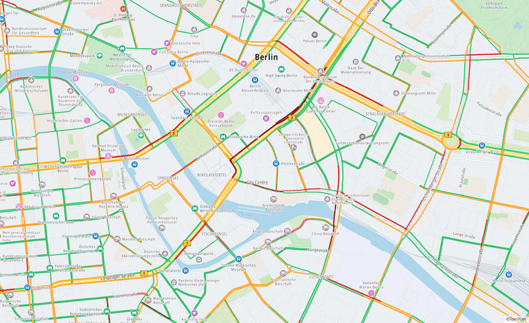 traffic flow small