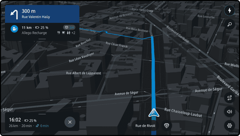 Guided driving