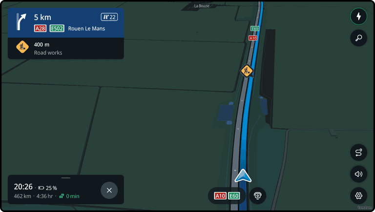 Road works