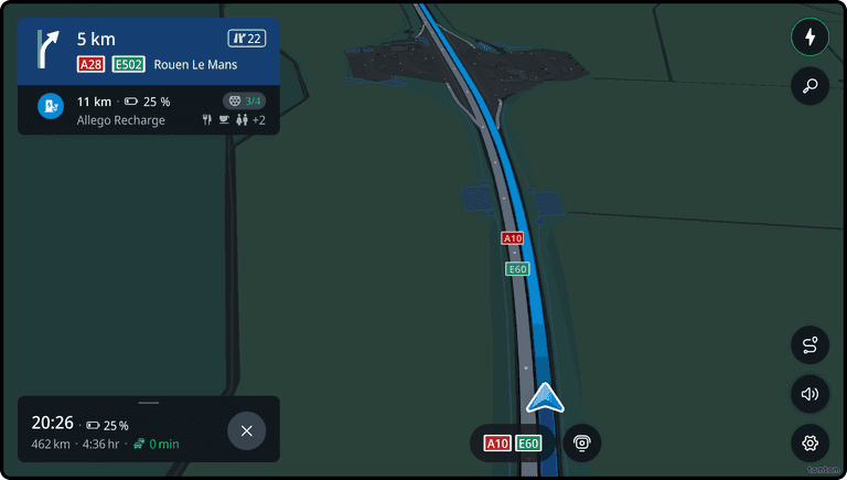 Guidence on highway